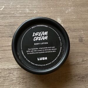 New Lush Dream Cream Body Lotion mini size